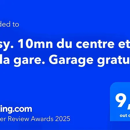 Cosy. 10mn Du Centre Et De La Gare. Garage Gratuit ホームステイ *